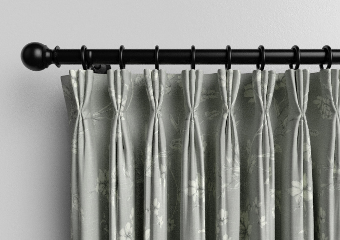 Etched Vine, Feather - Made to Measure Curtains - Image 11